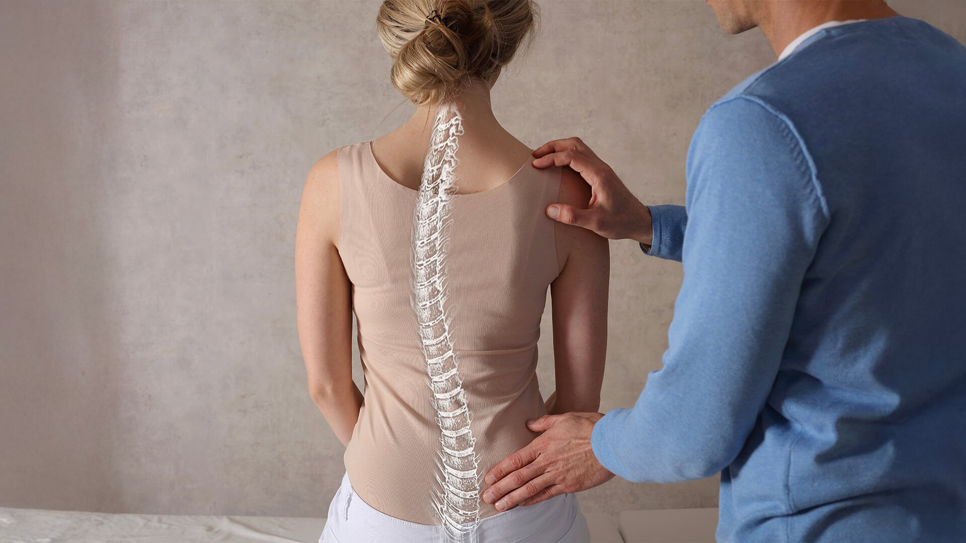 Traction therapy for spinal decompression at KINETIKA